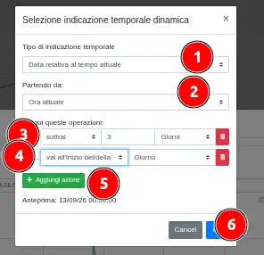 Configuring a dynamic time reference Configuring a dynamic time reference
