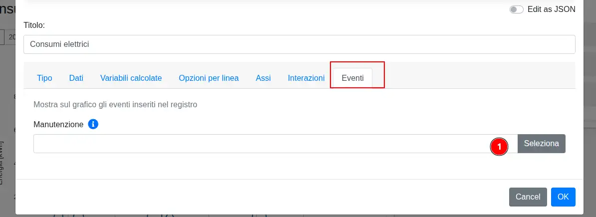 Event configuration Event configuration